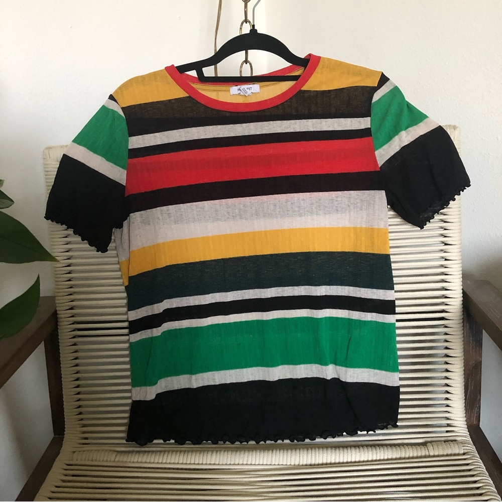 Nine West Striped Top